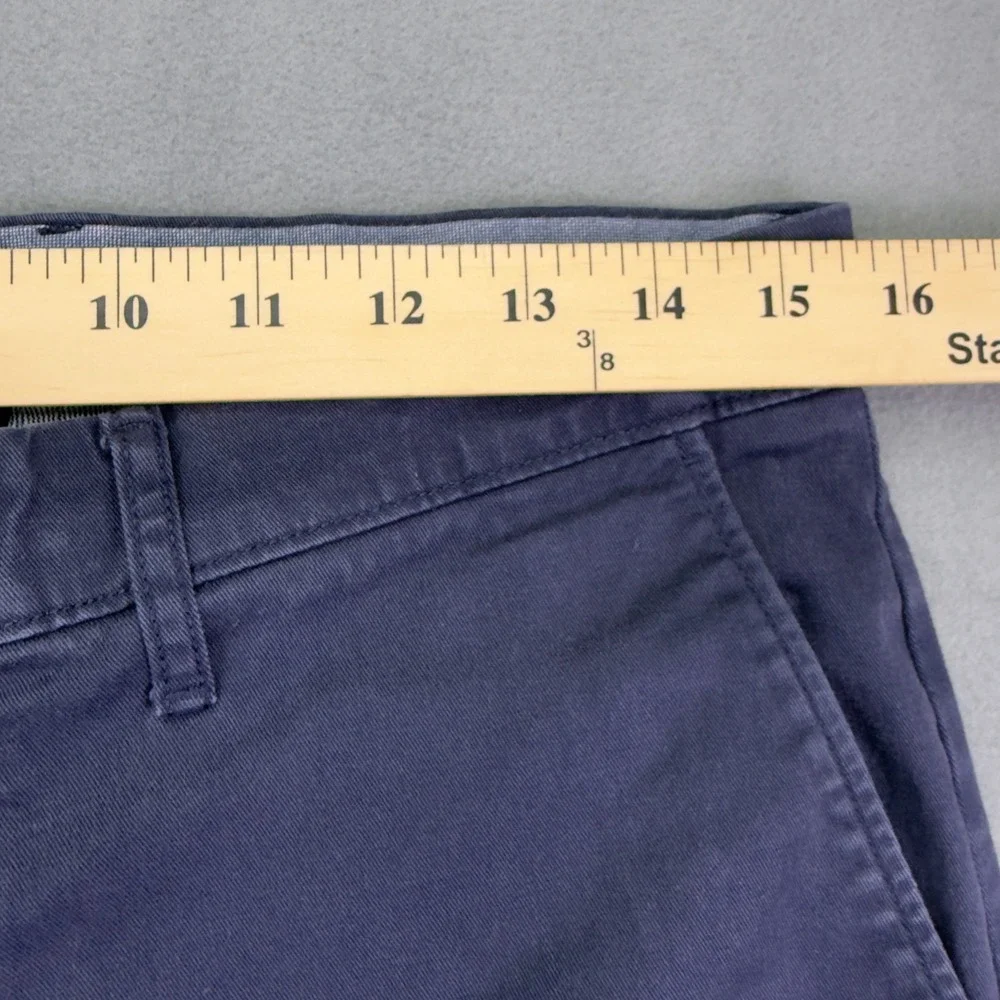 J.Crew 484 Slim Fit Navy Blue Chino Pants Mens 31x27 Casual Trousers